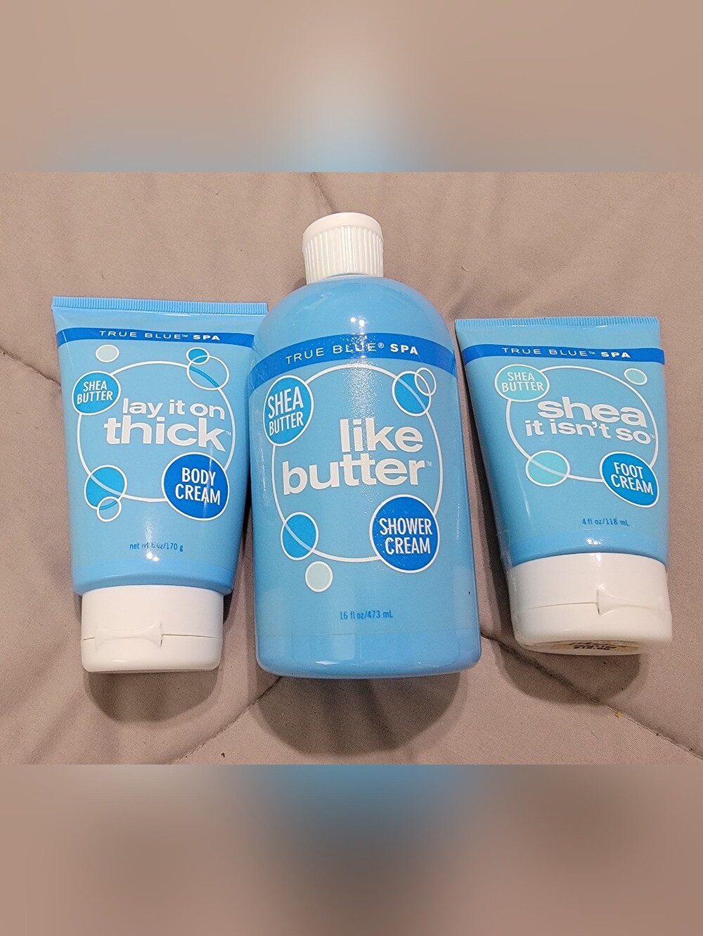 Retired Bath & Body Works True Blue Spa Bundle